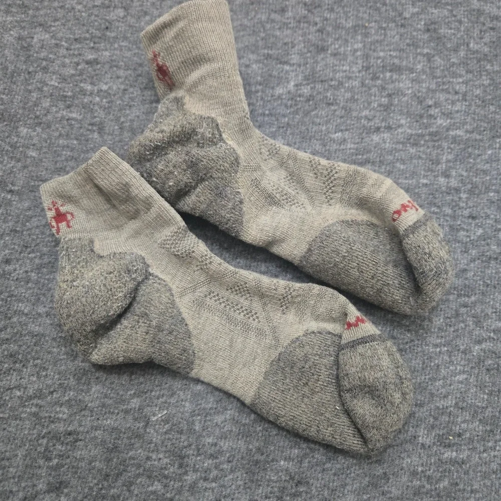 Smartwool Ankle Socks Large Merino Wool Hiking Trail Gorpcore Trail Sustainable